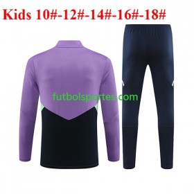 Real Madrid Niño Sudadera de Entrenamiento Trajes Violeta 2023/2024